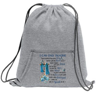 Ican Onlyimagine Surrounded By Your Glory Heaven Sweatshirt Cinch Pack Bag