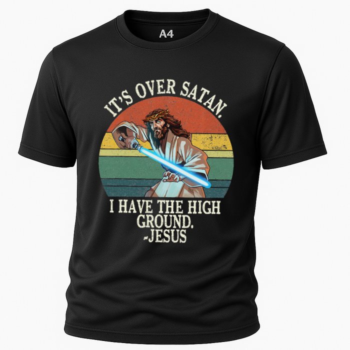 ItS Over Satan I Have The High Ground Performance Shirt