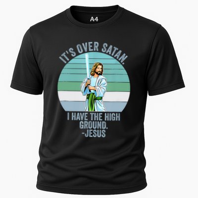 ItS Over Satan. I Have The High Ground Performance Shirt