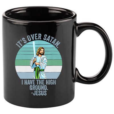 ItS Over Satan. I Have The High Ground 11oz C Handle Ceramic Mug