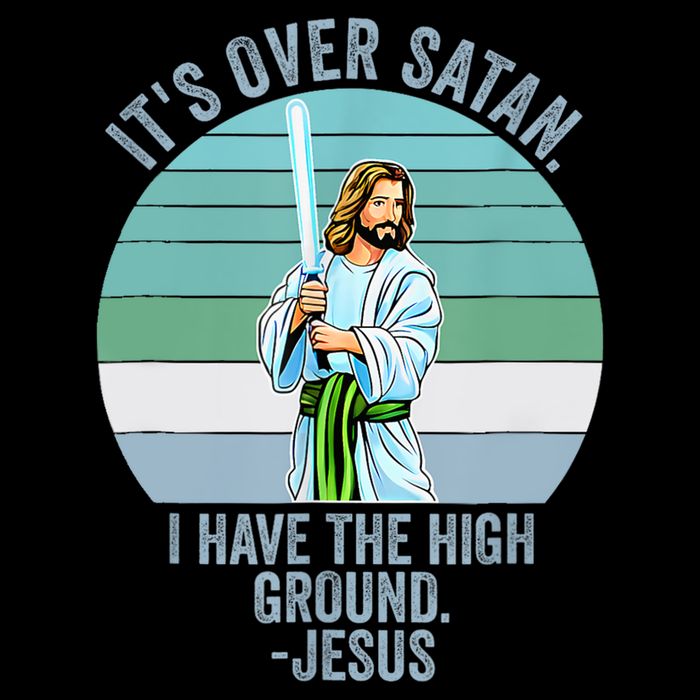 ItS Over Satan. I Have The High Ground 16 in Basic Backpack