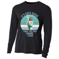 ItS Over Satan. I Have The High Ground Cooling Performance Long Sleeve Crew