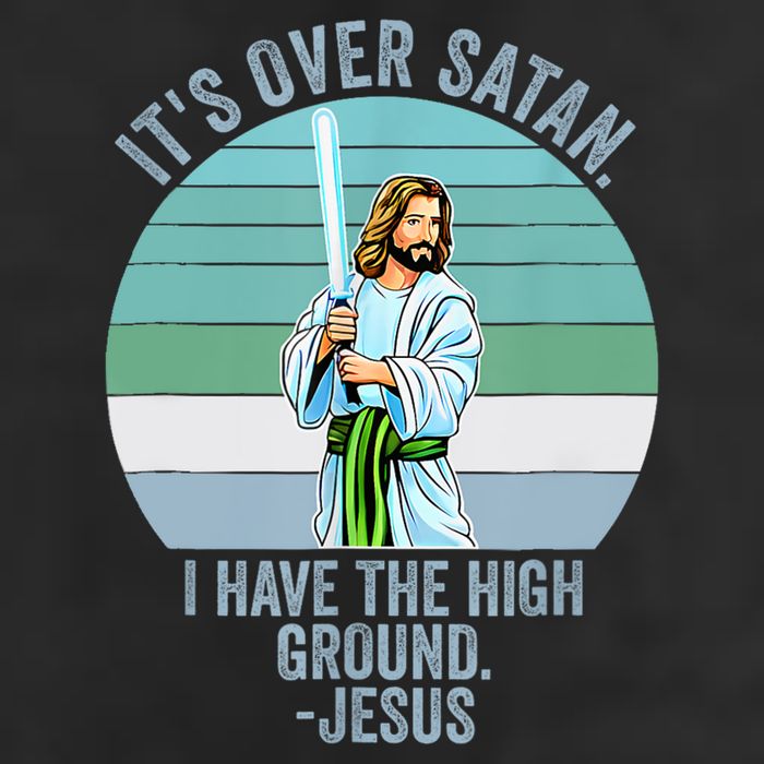 ItS Over Satan. I Have The High Ground 25L Jumbo Tote