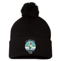 ItS Over Satan. I Have The High Ground Pom Pom 12in Knit Beanie