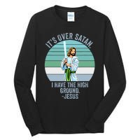 ItS Over Satan. I Have The High Ground Tall Long Sleeve T-Shirt