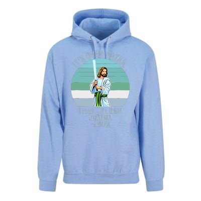 ItS Over Satan. I Have The High Ground Unisex Surf Hoodie