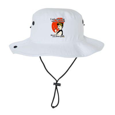 I Only Smoke Cigarettes When Im Drunk My Secret? Im Always Drunk Bucket Hat