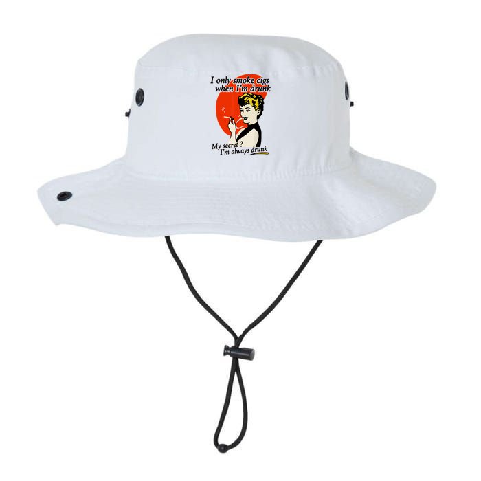 I Only Smoke Cigarettes When Im Drunk My Secret? Im Always Drunk Bucket Hat