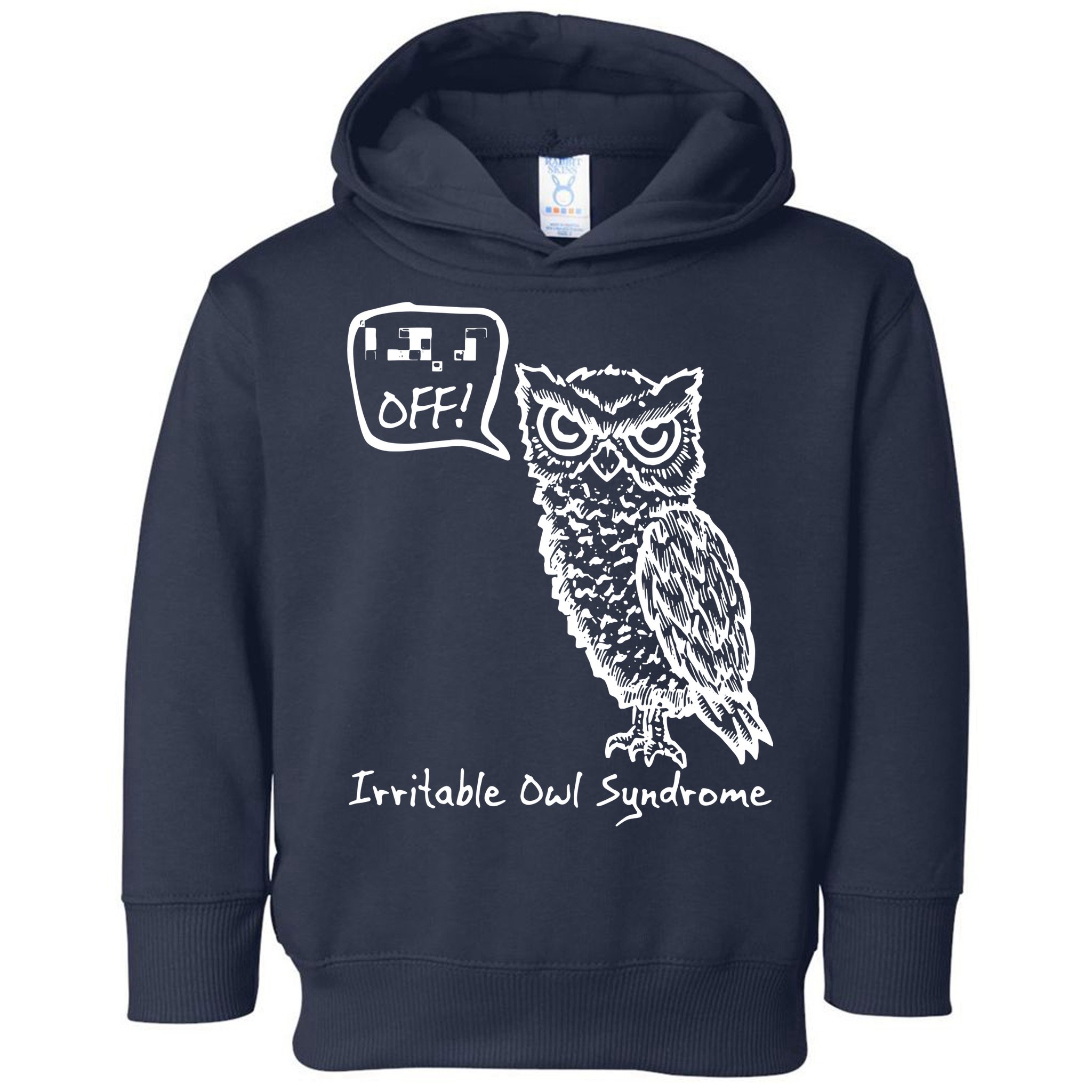 Irritable Owl Syndrome Toddler Hoodie