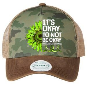 It's Okay To Not Be Okay Mental Health Awareness Legacy Tie Dye Trucker Hat