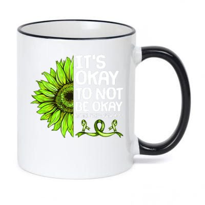 It's Okay To Not Be Okay Mental Health Awareness 11oz Black Color Changing Mug