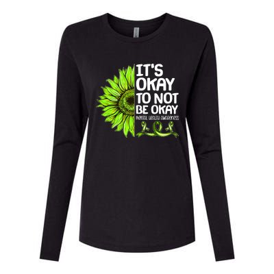 It's Okay To Not Be Okay Mental Health Awareness Womens Cotton Relaxed Long Sleeve T-Shirt