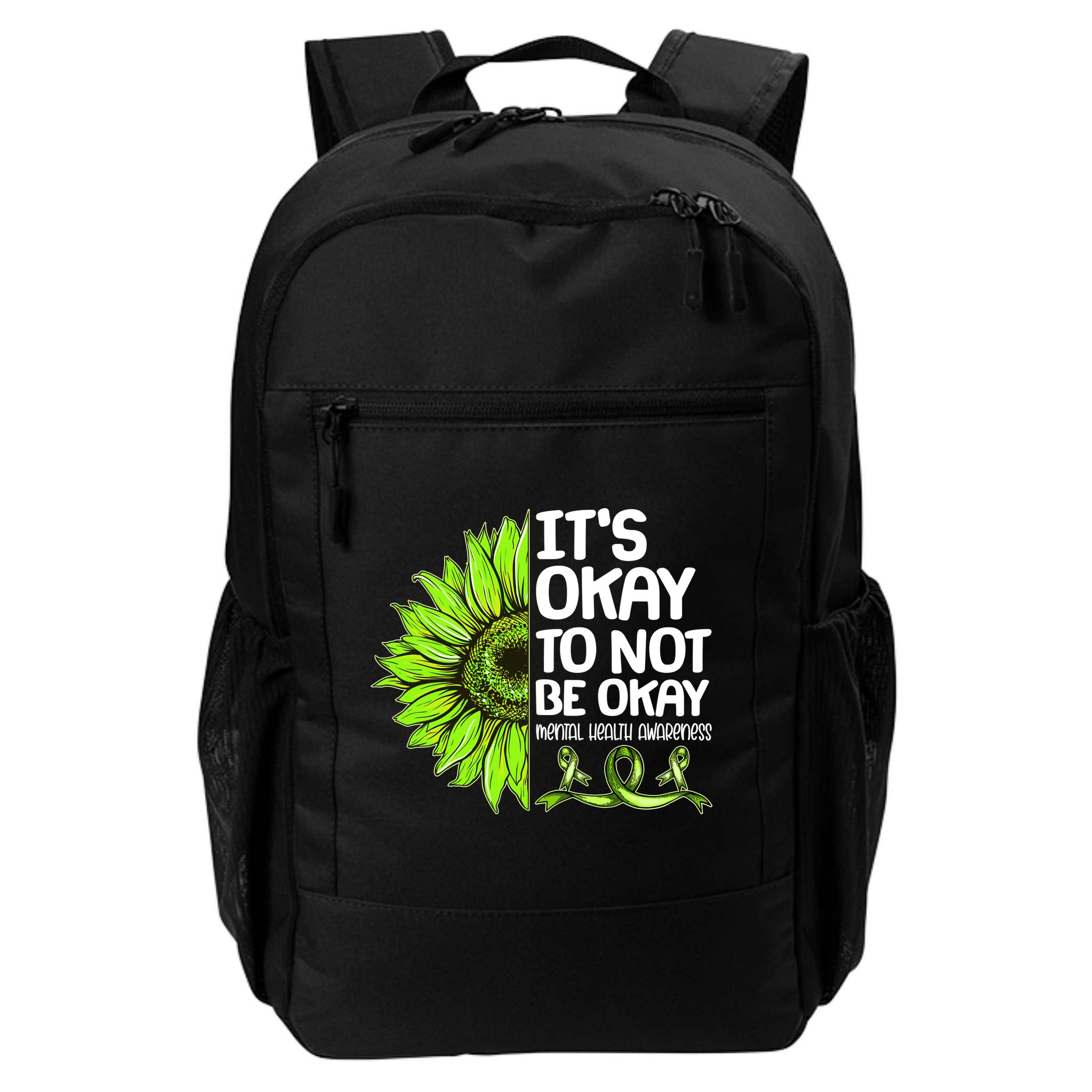 It's Okay To Not Be Okay Mental Health Awareness Backpack