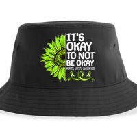 It's Okay To Not Be Okay Mental Health Awareness Sustainable Bucket Hat
