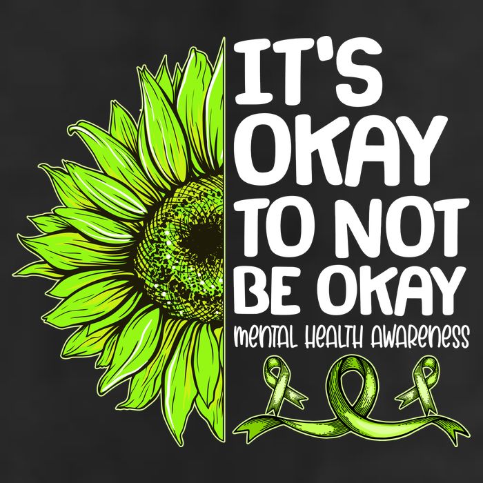 It's Okay To Not Be Okay Mental Health Awareness Adult Drive Performance Visor