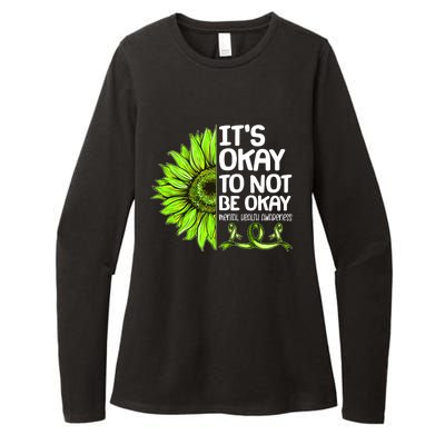 It's Okay To Not Be Okay Mental Health Awareness Womens CVC Long Sleeve Shirt