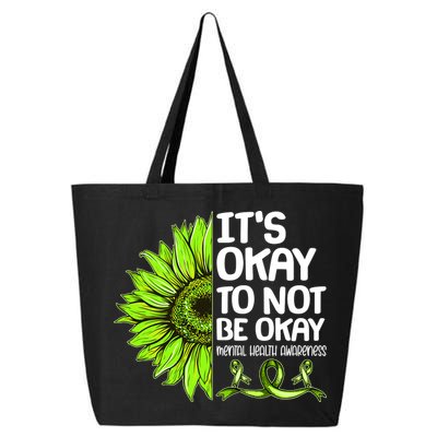 It's Okay To Not Be Okay Mental Health Awareness 25L Jumbo Tote