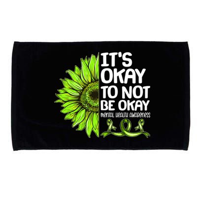 It's Okay To Not Be Okay Mental Health Awareness Microfiber Hand Towel