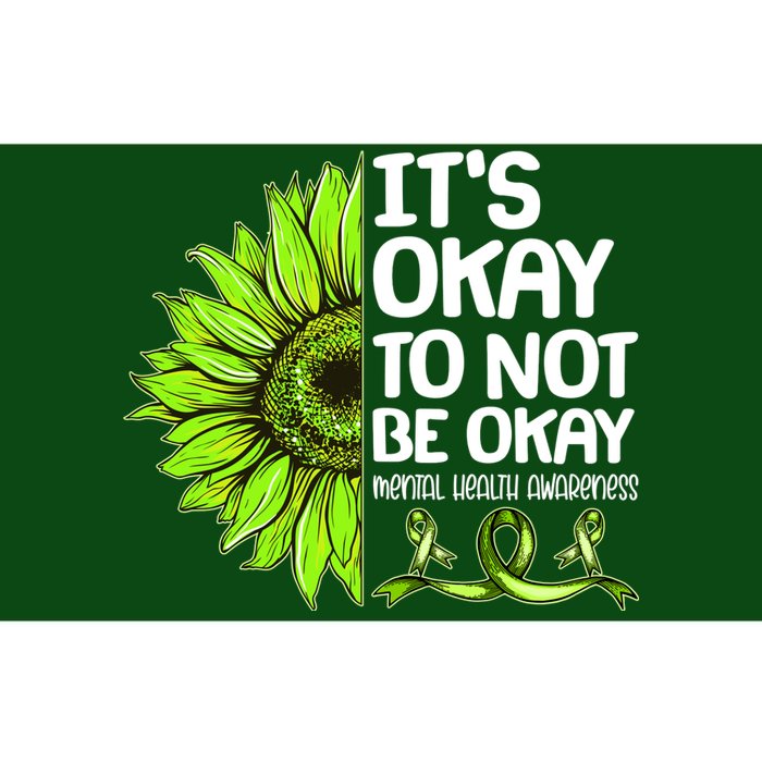 It's Okay To Not Be Okay Mental Health Awareness Bumper Sticker