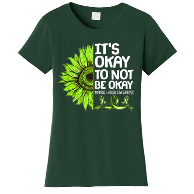 It's Okay To Not Be Okay Mental Health Awareness Women's T-Shirt