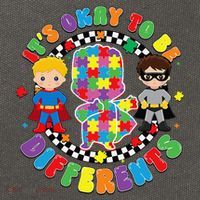 Its Ok To Be Different Autism Awareness Puzzle Piece .Png Cotton Canvas Backpack