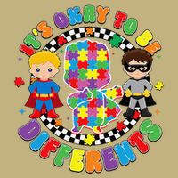 Its Ok To Be Different Autism Awareness Puzzle Piece .Png Cooling Performance Long Sleeve Crew