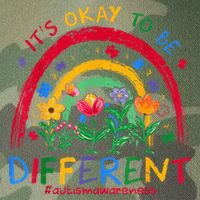 It'S Ok To Be Different Rainbow Autism Awareness Puzzle Cute Legacy Tie Dye Trucker Hat
