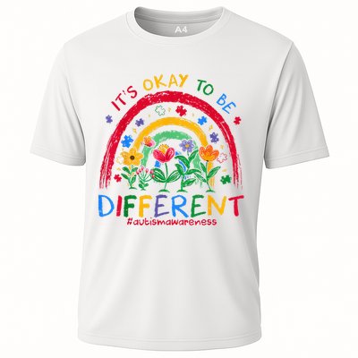 It'S Ok To Be Different Rainbow Autism Awareness Puzzle Cute Performance Shirt
