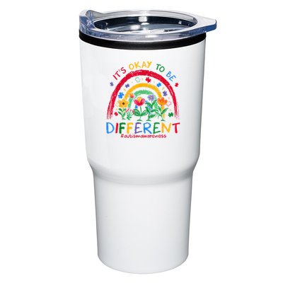 It'S Ok To Be Different Rainbow Autism Awareness Puzzle Cute Tumbler