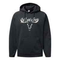 I Only Talk To God When I Need A Favor Performance Fleece Hoodie