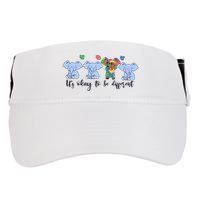 Its Okay To Be Different Funny Elephant Autism Awareness Month Adult Drive Performance Visor