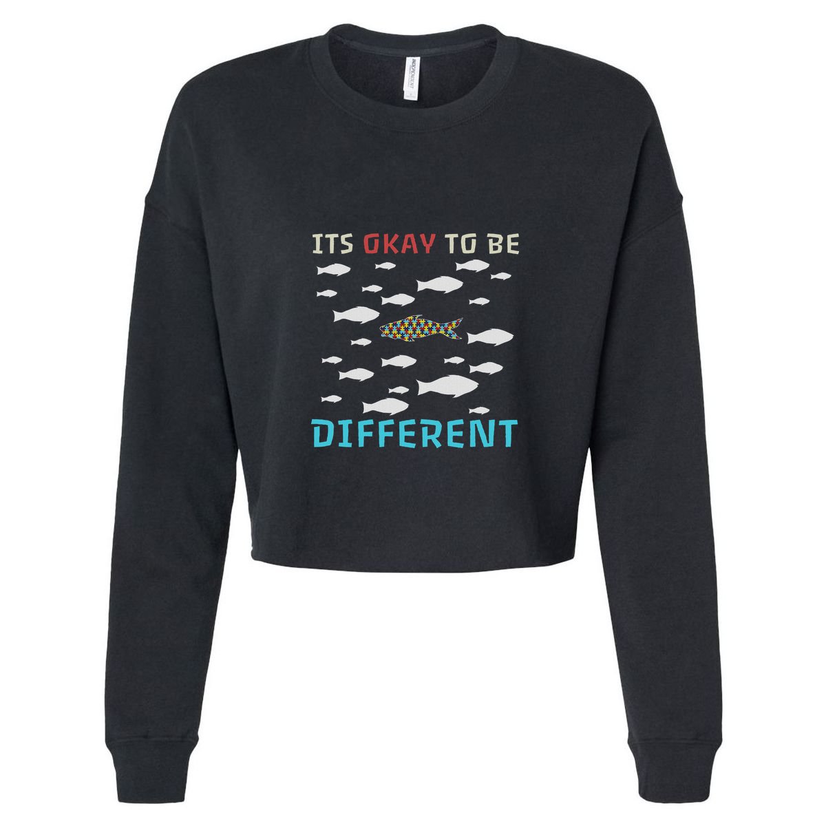 It's Okay To Be Different Fish Autism Awareness Month Cool Comfort Performance Bucket Hat