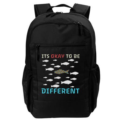It's Okay To Be Different Fish Autism Awareness Month Backpack