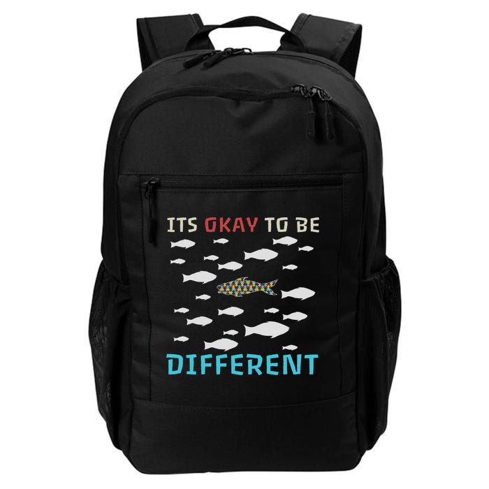 It's Okay To Be Different Fish Autism Awareness Month Backpack
