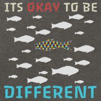 It's Okay To Be Different Fish Autism Awareness Month Cotton Canvas Backpack