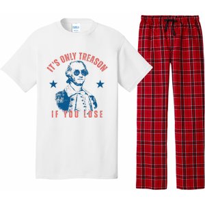 Its Only Treason If You Lose Washington American Pajama Set