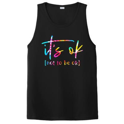 Its Ok To Not Be Okay Mental Health Awareness Month PosiCharge Competitor Tank