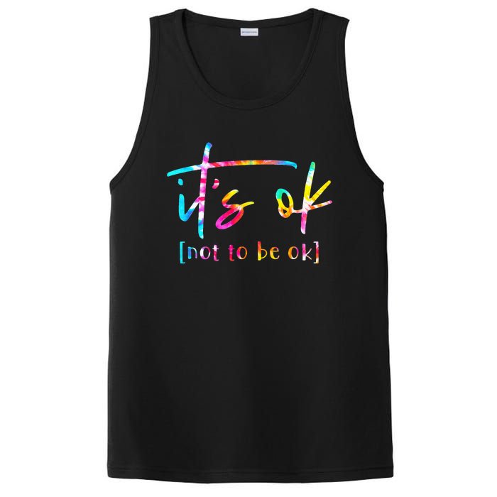 Its Ok To Not Be Okay Mental Health Awareness Month PosiCharge Competitor Tank