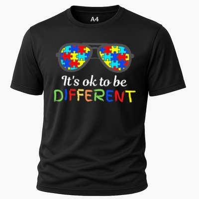 It's Ok To Be Different Sunglasses Be Kind Autism Aware Performance Shirt