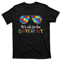 It's Ok To Be Different Sunglasses Be Kind Autism Aware T-Shirt