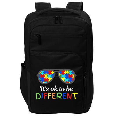 It's Ok To Be Different Sunglasses Be Kind Autism Aware Impact Tech Backpack