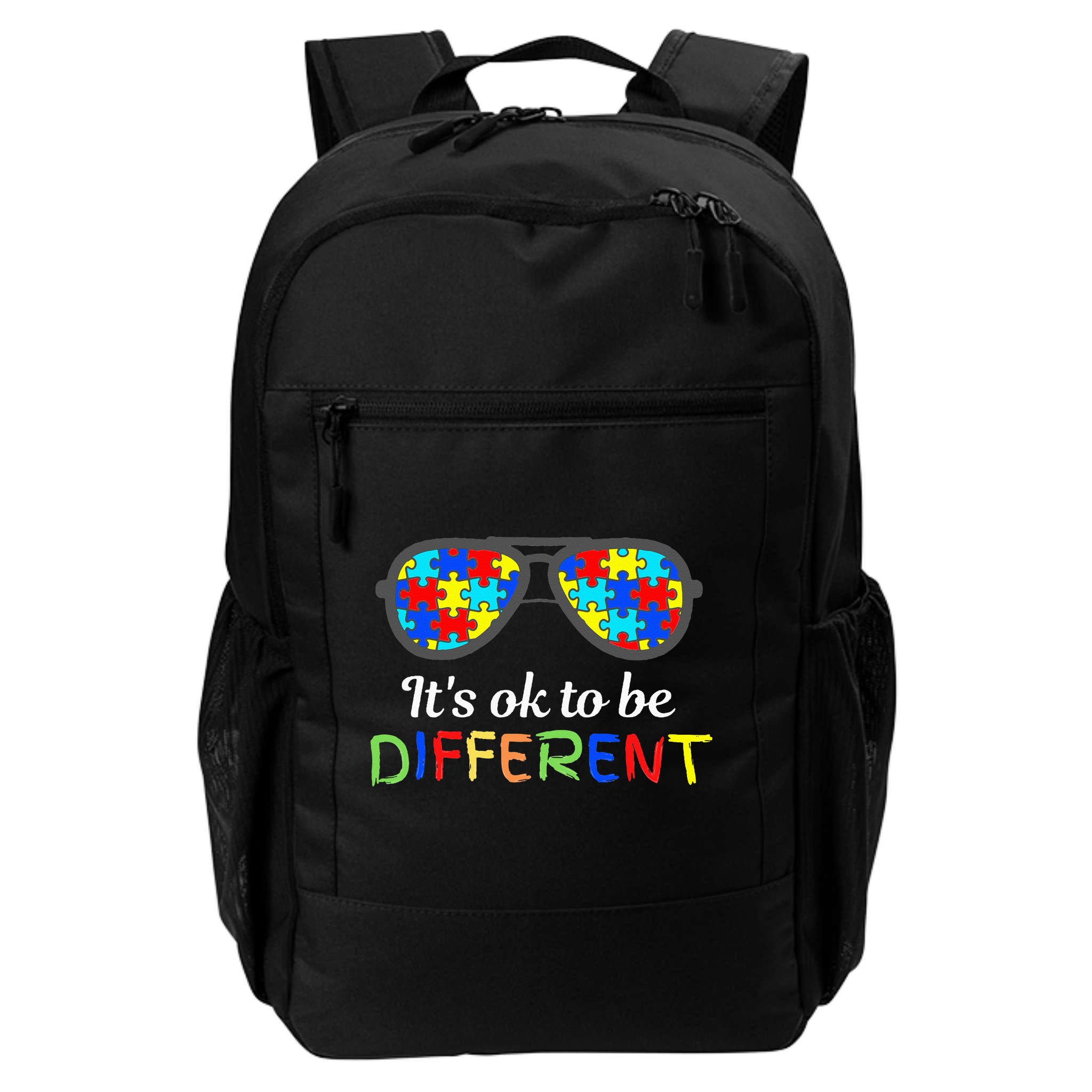 It's Ok To Be Different Sunglasses Be Kind Autism Aware Backpack