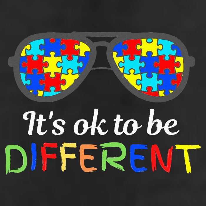 It's Ok To Be Different Sunglasses Be Kind Autism Aware 15oz Campfire Ceramic Mug
