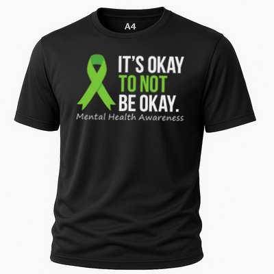 Its Okay To Not Be Okay Mental Health Awareness Ribbon Performance Shirt