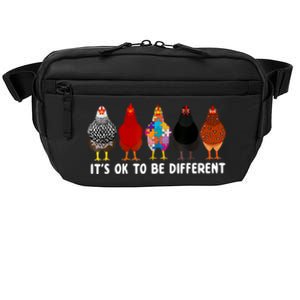 ItS Ok To Be Different Cute Chicken Autism Awareness Month Crossbody Pack