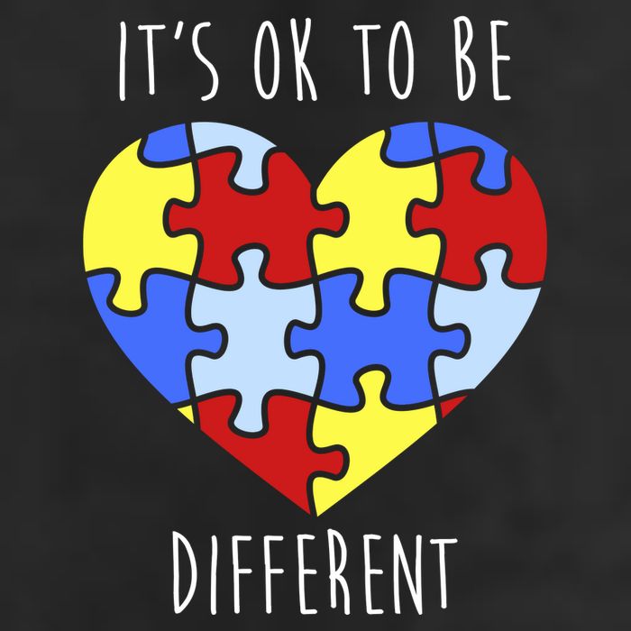 Its Ok To Be Different Autism Awareness Adult Drive Performance Visor