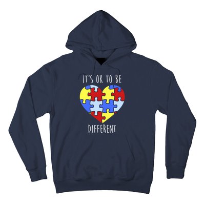 Its Ok To Be Different Autism Awareness Hoodie