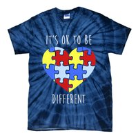 Its Ok To Be Different Autism Awareness Tie-Dye T-Shirt