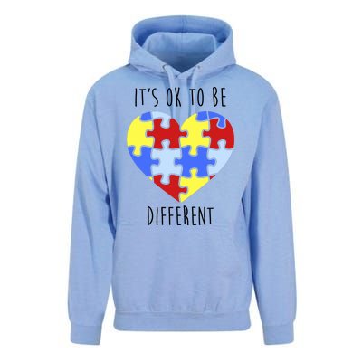 Its Ok To Be Different Autism Awareness Unisex Surf Hoodie