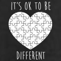 It's Ok To Be Different Autism Awareness Puzzle Heart Cool Comfort Performance Bucket Hat